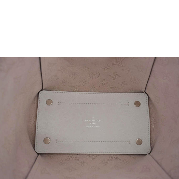 LOUIS VUITTON Hina PM Mahina Leather Tote Shoulder Bag Lilas