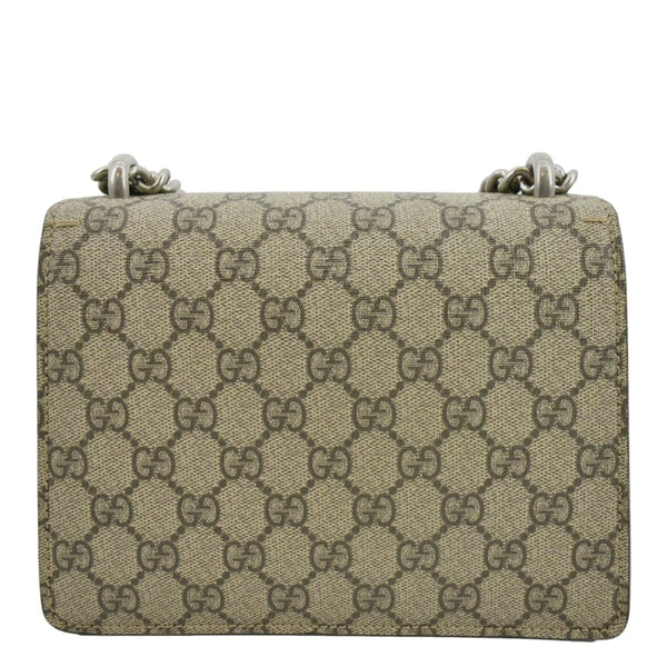 GUCCI Dionysus Mini GG Supreme Canvas Crossbody Bag Beige 421970