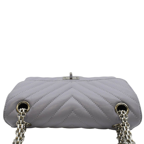 CHANEL Reissue Flap Aged Calfskin Shoulder Bag Light Purple