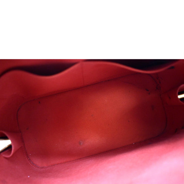 LOUIS VUITTON Alma PM Damier Ebene Satchel Bag Brown