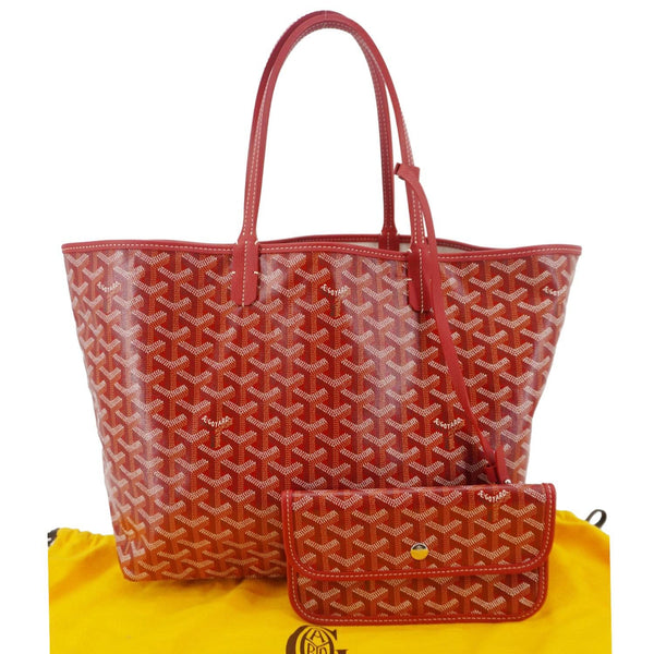 Goyard Saint Louis PM Red Tote with Luxury Packaging