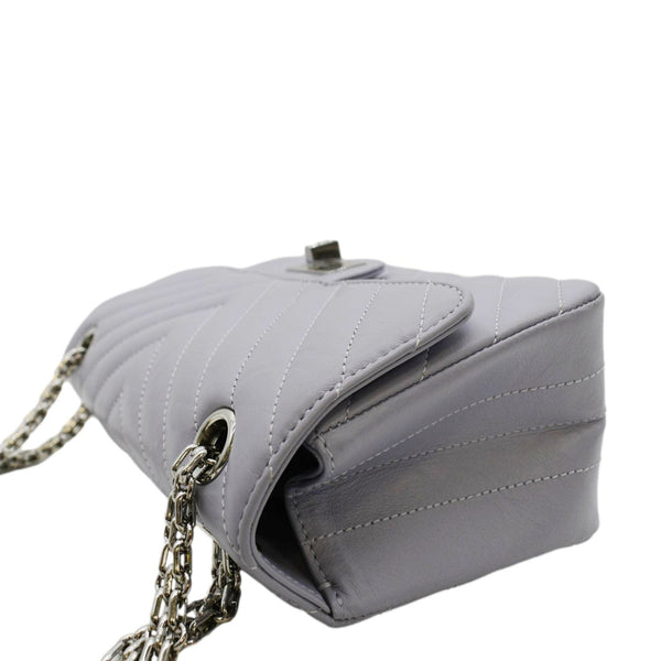 CHANEL Reissue Flap Aged Calfskin Shoulder Bag Light Purple