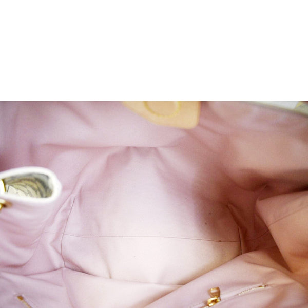 LOUIS VUITTON Graceful MM Damier Azur Hobo Shoulder Bag White