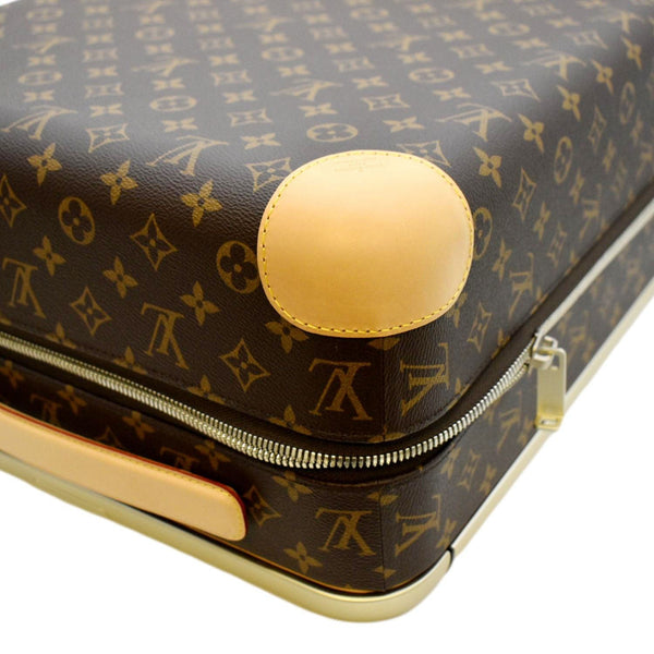 LOUIS VUITTON Horizon 55 Monogram Canvas Rolling Suitcase Brown
