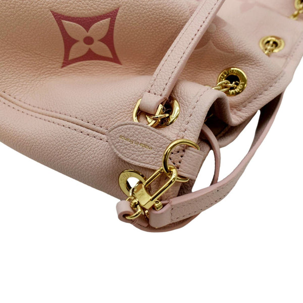 LOUIS VUITTON Summer Bundle Monogram Empreinte Leather Shoulder Bag Rose Pink
