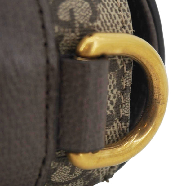 GUCCI Ophidia Super Mini GG Supreme Canvas Shoulder Bag Beige 795466