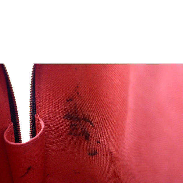 LOUIS VUITTON Alma PM Damier Ebene Satchel Bag Brown