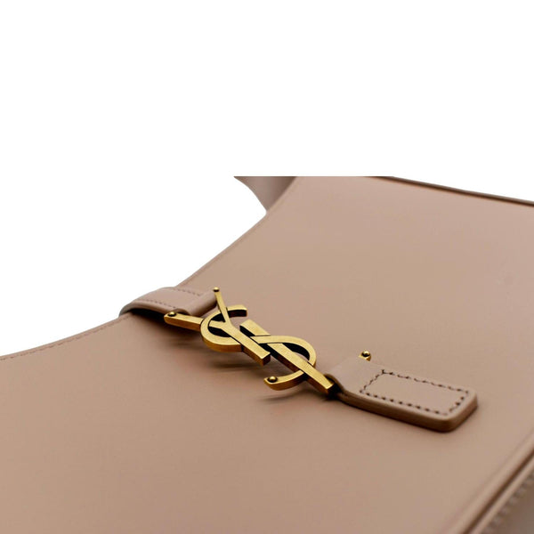 YVES SAINT LAURENT Le 5 A 7 Leather Satchel Bag Rosy Sand