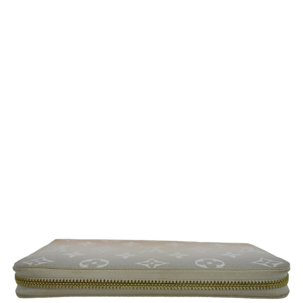LOUIS VUITTON By The Pool Zippy Mnogram Coated Canvas Wallet Brume