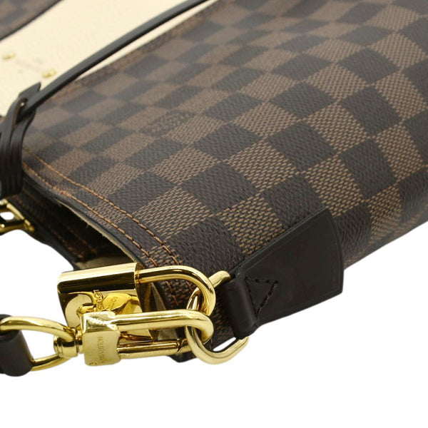 Louis Vuitton Jersey Damier Ebene Tote Shoulder Bag - Top Right