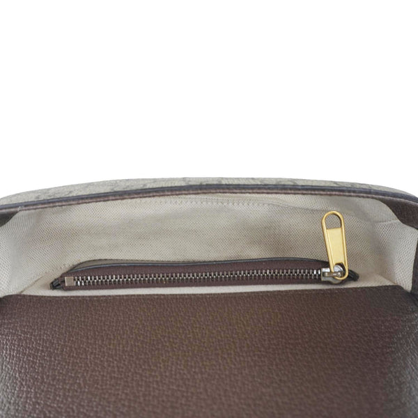 GUCCI Ophidia Super Mini GG Supreme Canvas Shoulder Bag Beige 795466