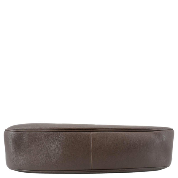 GUCCI Aphrodite Medium Leather Crossbody Bag Brown 755344