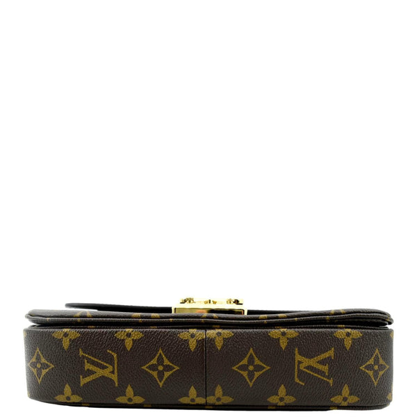 LOUIS VUITTON Marceau Monogram Canvas Shoulder Bag Black