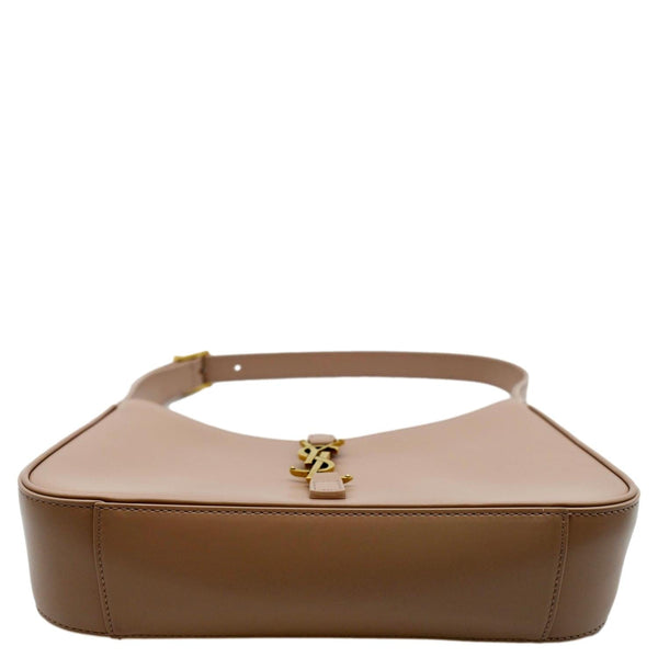 YVES SAINT LAURENT Le 5 A 7 Leather Satchel Bag Rosy Sand