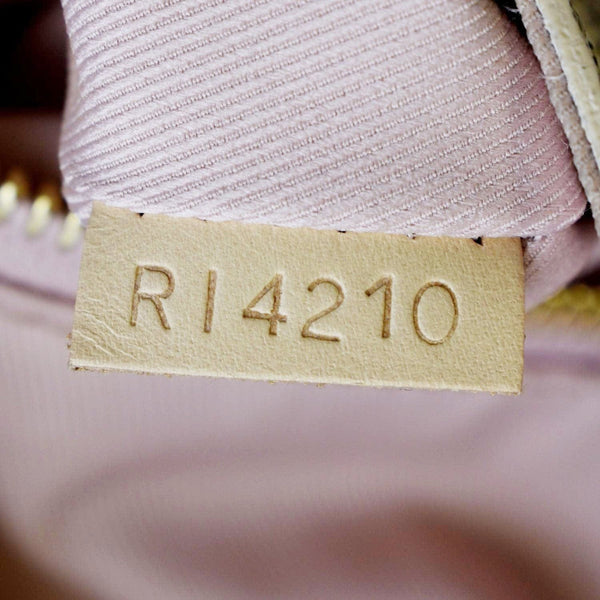 LOUIS VUITTON Graceful MM Damier Azur Hobo Shoulder Bag White