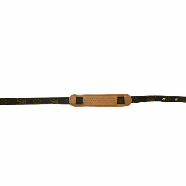 LOUIS VUITTON Monogram Canvas Shoulder Strap Brown