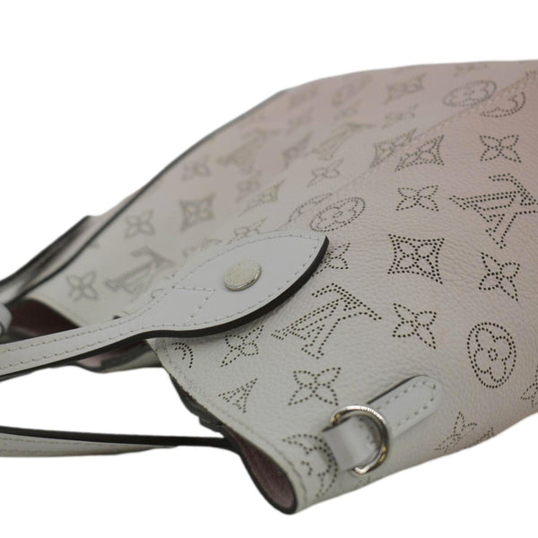 LOUIS VUITTON Hina PM Mahina Leather Tote Shoulder Bag Lilas