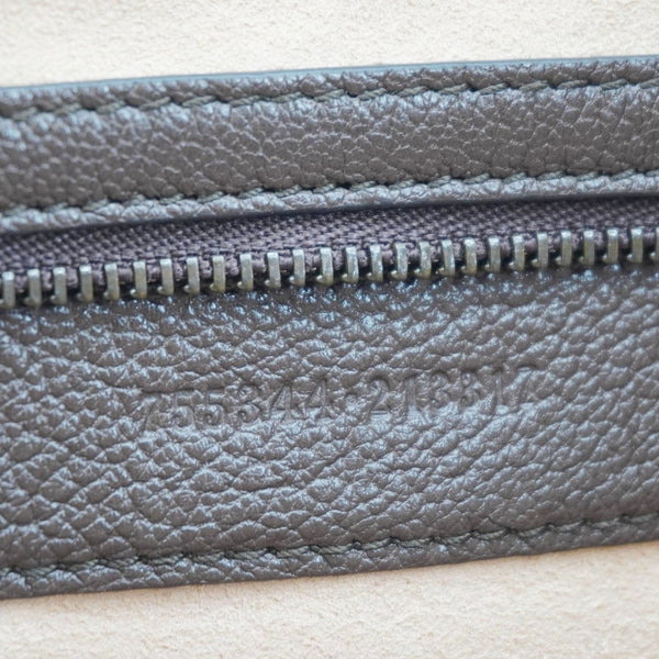 GUCCI Aphrodite Medium Leather Crossbody Bag Brown 755344