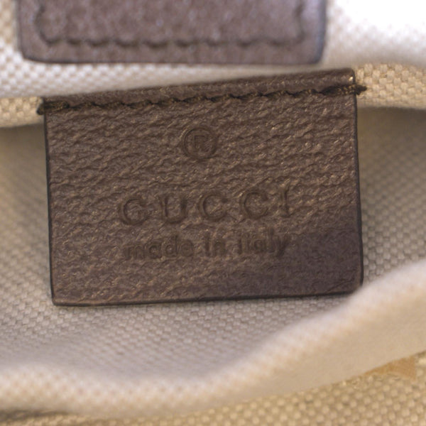 GUCCI Soft GG Supreme Canvas Backpack Bag Beige 473869