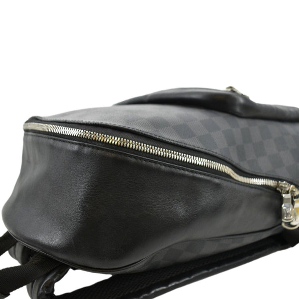 LOUIS VUITTON Josh Damier Graphite Backpack Black
