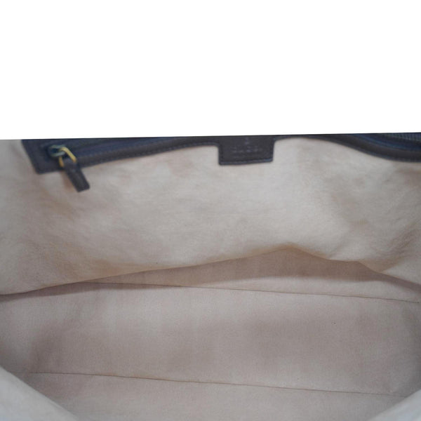 GUCCI Aphrodite Medium Leather Crossbody Bag Brown 755344