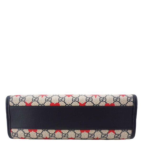 GUCCI Children's Peter Rabbit GG Supreme Canvas Tote Bag Beige 605614