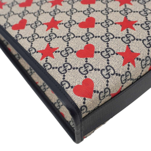 GUCCI Children's Peter Rabbit GG Supreme Canvas Tote Bag Beige 605614