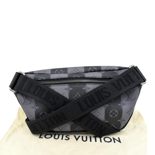 LOUIS VUITTON Modular Sling Monogram Eclipse Shoulder Bag Black