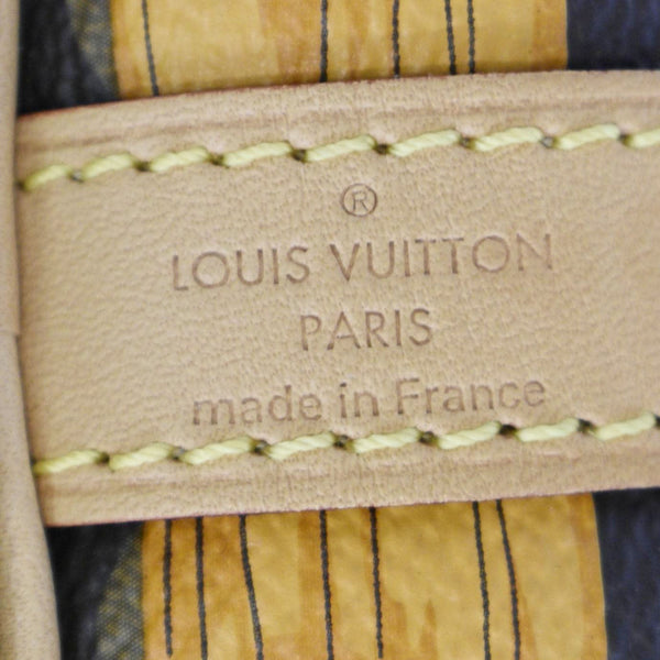 LOUIS VUITTON Summer Trunks Speedy 30 Monogram Canvas Satchel Bag Brown