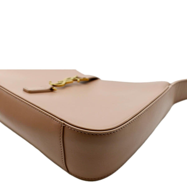 YVES SAINT LAURENT Le 5 A 7 Leather Satchel Bag Rosy Sand