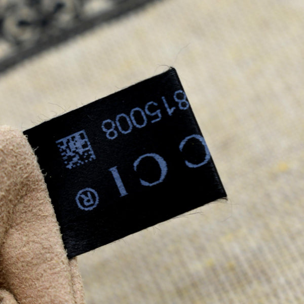 Gucci Jackie 1961 Medium GG Canvas Crossbody Bag in in Beige Color - Tag other side