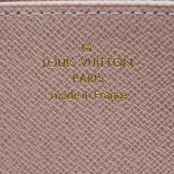LOUIS VUITTON Monogram Canvas Zippy Wallet Brown