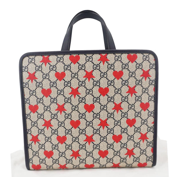 GUCCI Children's Peter Rabbit GG Supreme Canvas Tote Bag Beige 605614