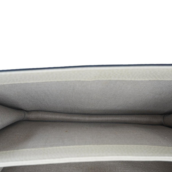 GUCCI Interlocking GG Medium Calfskin Leather Shoulder Bag Off White 510303