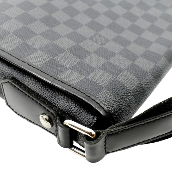 Louis Vuitton District MM Damier Graphite Messenger Bag Top Right