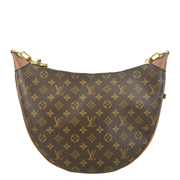 LOUIS VUITTON Loop Monogram Reverse Canvas Shoulder Bag Brown