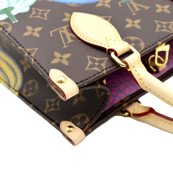 LOUIS VUITTON LV x YK OnTheGo PM Monogram Canvas Shoulder Bag Multicolor