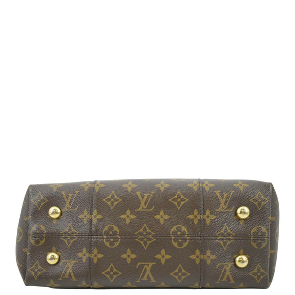 LOUIS VUITTON Melie Monogram Canvas Hobo Bag Brown