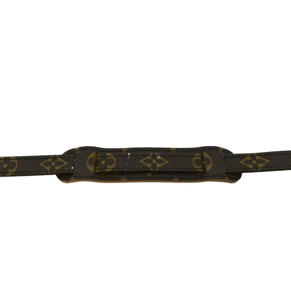 LOUIS VUITTON Monogram Canvas Shoulder Strap Brown