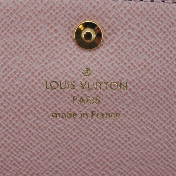 LOUIS VUITTON Emilie Monogram Canvas Wallet Rose Ballerine