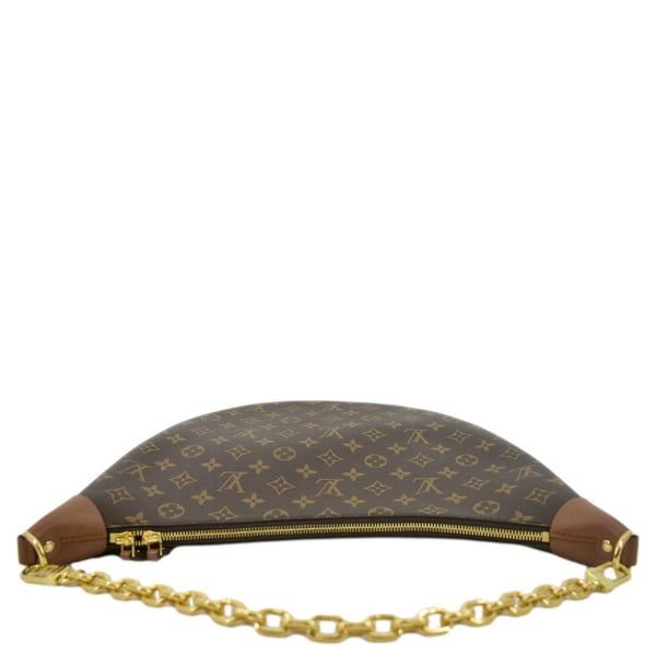 LOUIS VUITTON Loop Monogram Reverse Canvas Shoulder Bag Brown