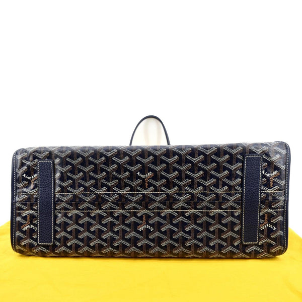 GOYARD Hardy Chevron Print Canvas Tote Bag Multicolor