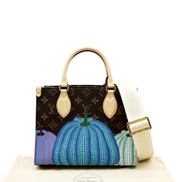 LOUIS VUITTON LV x YK OnTheGo PM Monogram Canvas Shoulder Bag Multicolor