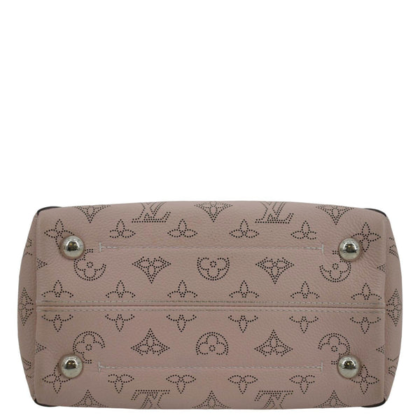 LOUIS VUITTON Hina PM Mahina Leather Tote Shoulder Bag Lilas