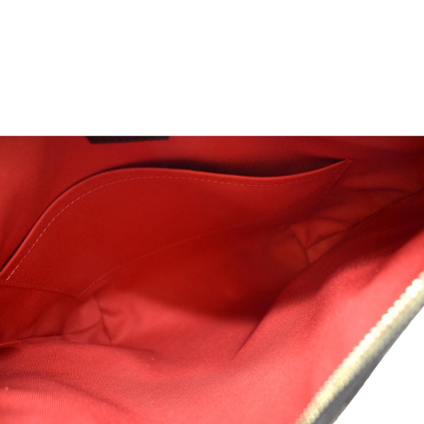 LOUIS VUITTON South Bank Besace Damier Ebene Crossbody Bag Brown