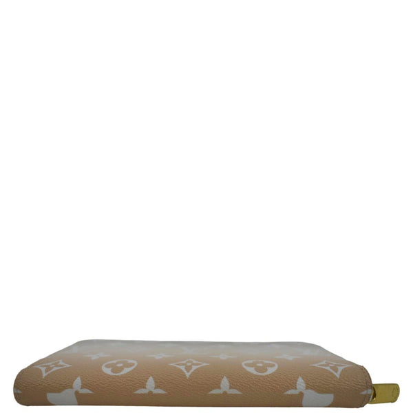LOUIS VUITTON By The Pool Zippy Mnogram Coated Canvas Wallet Brume