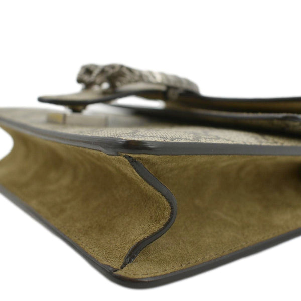 GUCCI Dionysus Mini GG Supreme Canvas Crossbody Bag Beige 421970