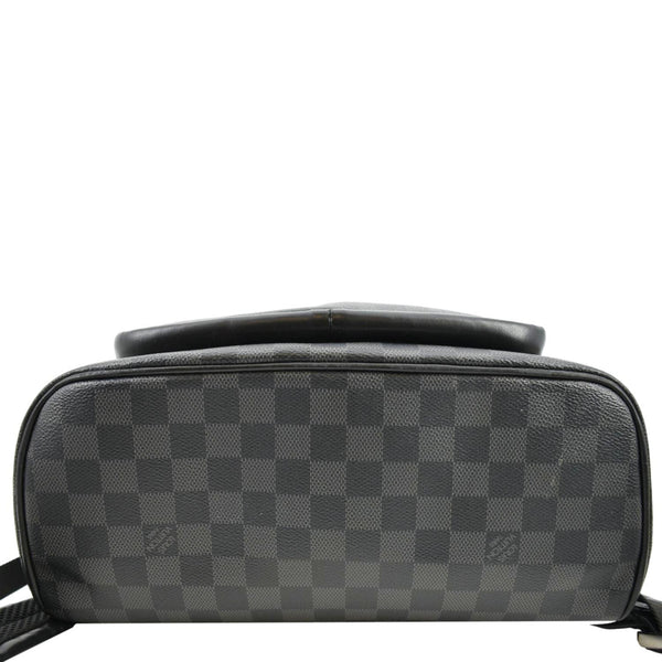 LOUIS VUITTON Josh Damier Graphite Backpack Black