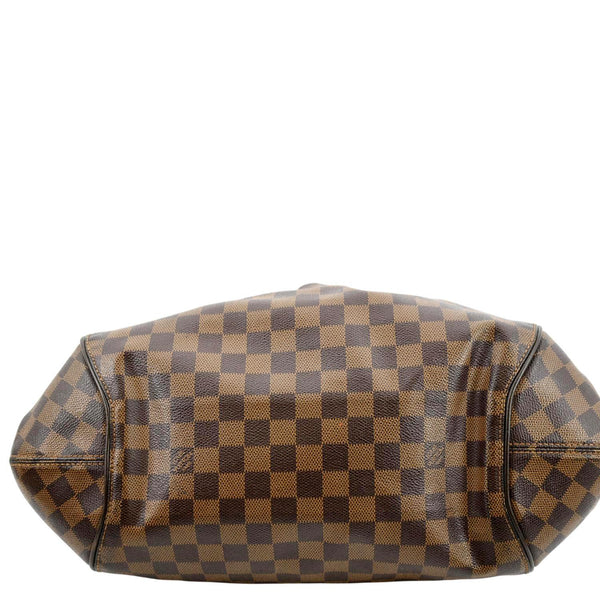 Louis Vuitton Sistina GM Damier Ebene Shoulder Bag - Bottom