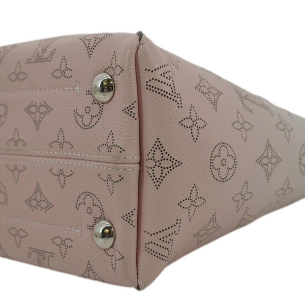 LOUIS VUITTON Hina PM Mahina Leather Tote Shoulder Bag Lilas